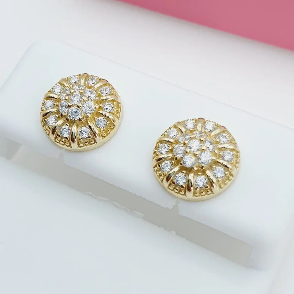 "925 Sterling Silver Cubic Zirconia Earrings, U19254621